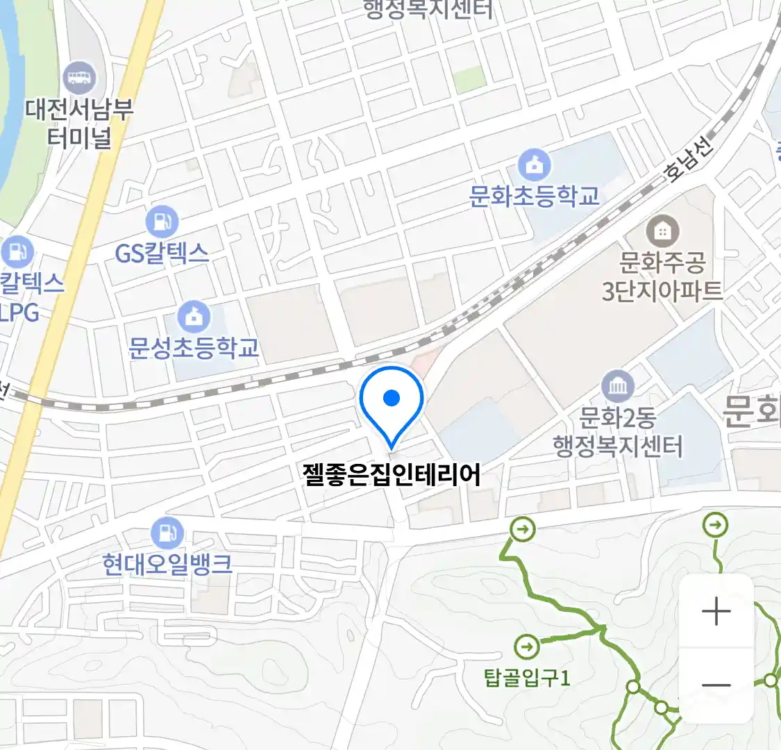 젤좋은집인테리어 위치