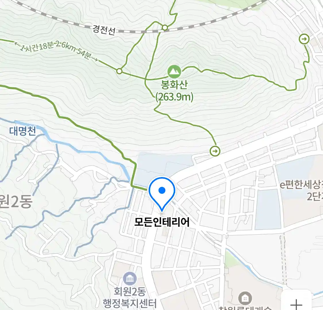 모든인테리어 위치
