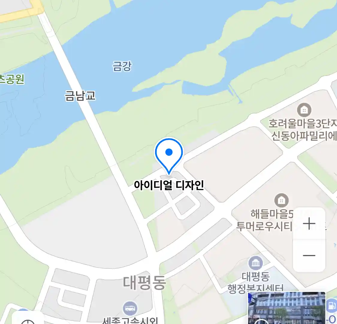 아이디얼 디자인 위치