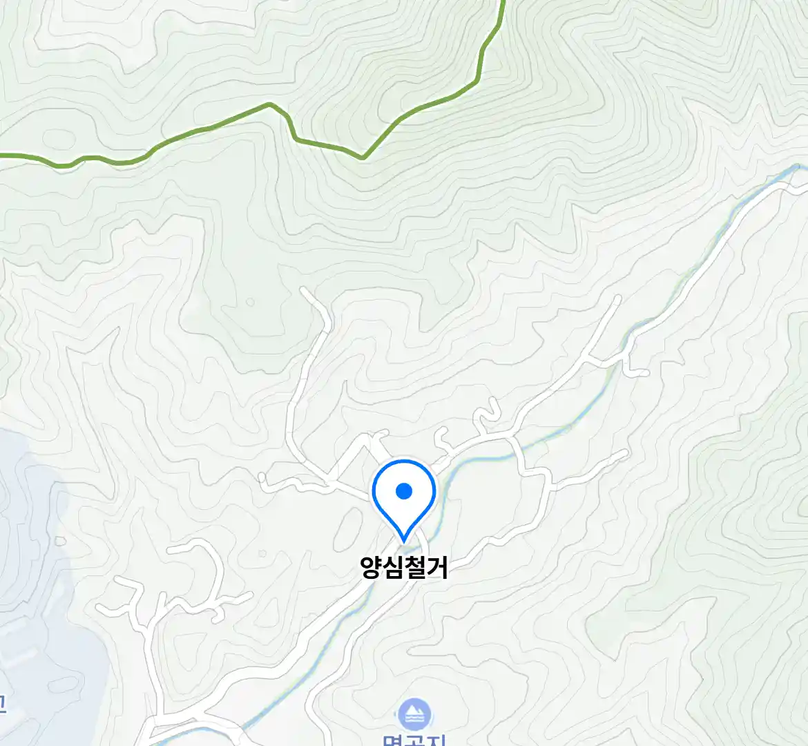 양심철거 위치