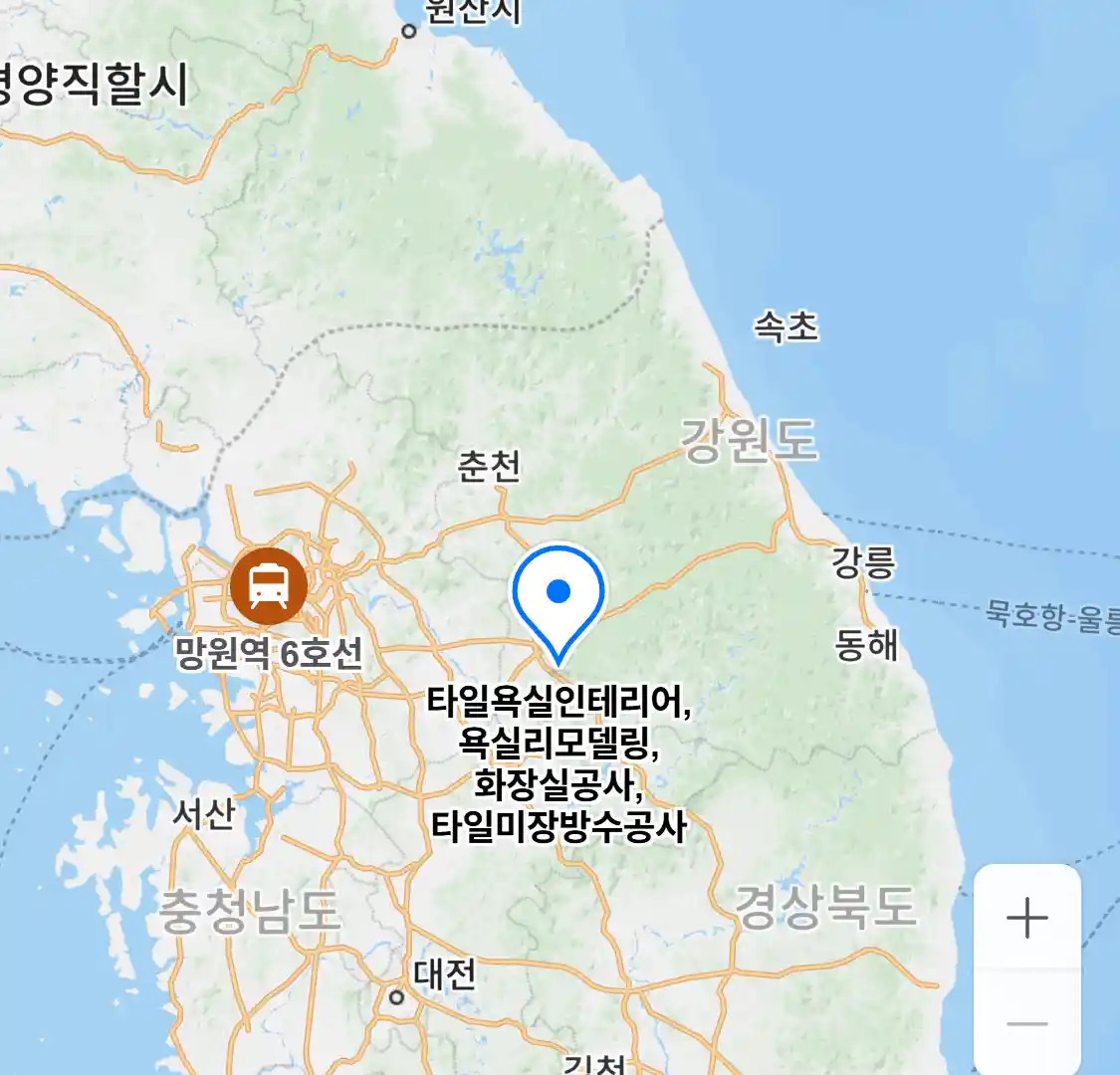 타일욕실인테리어,욕실리모델링,화장실공사,타일미장방수공사 위치