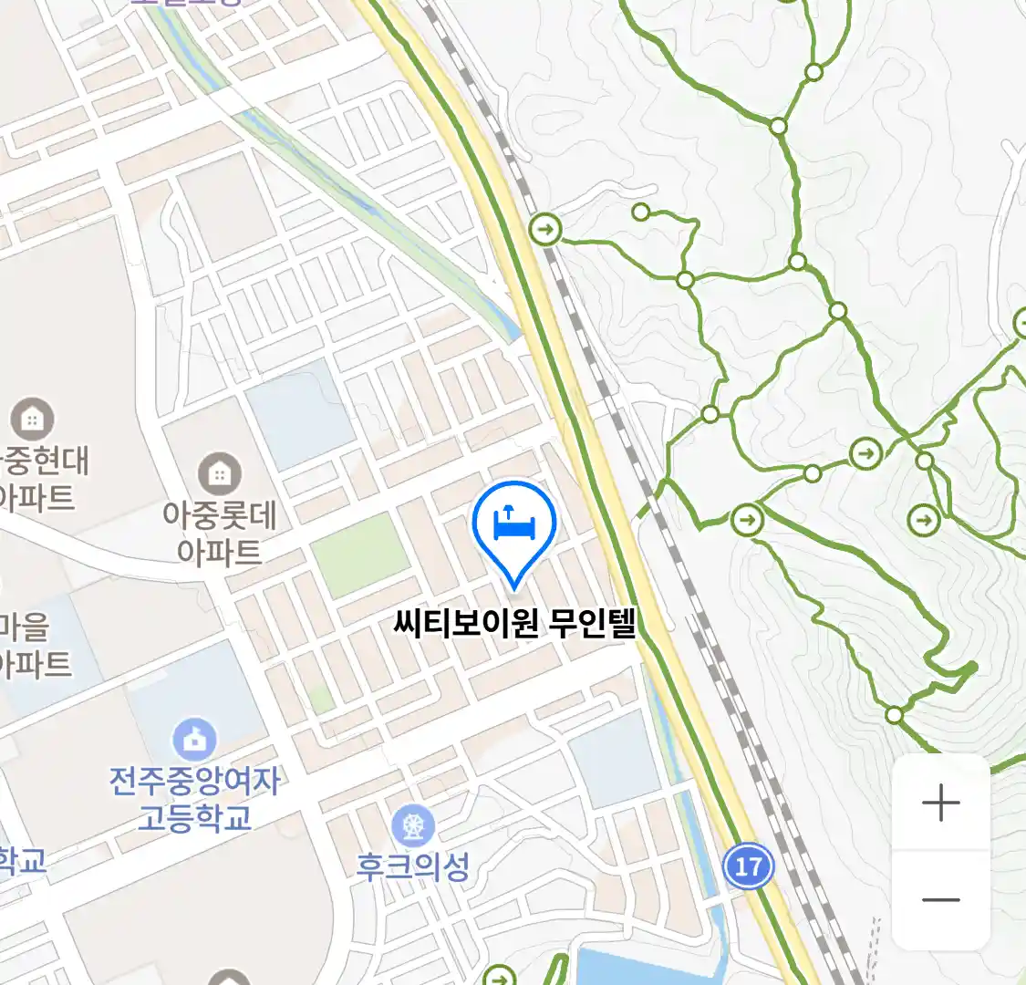 씨티보이원 무인텔 위치