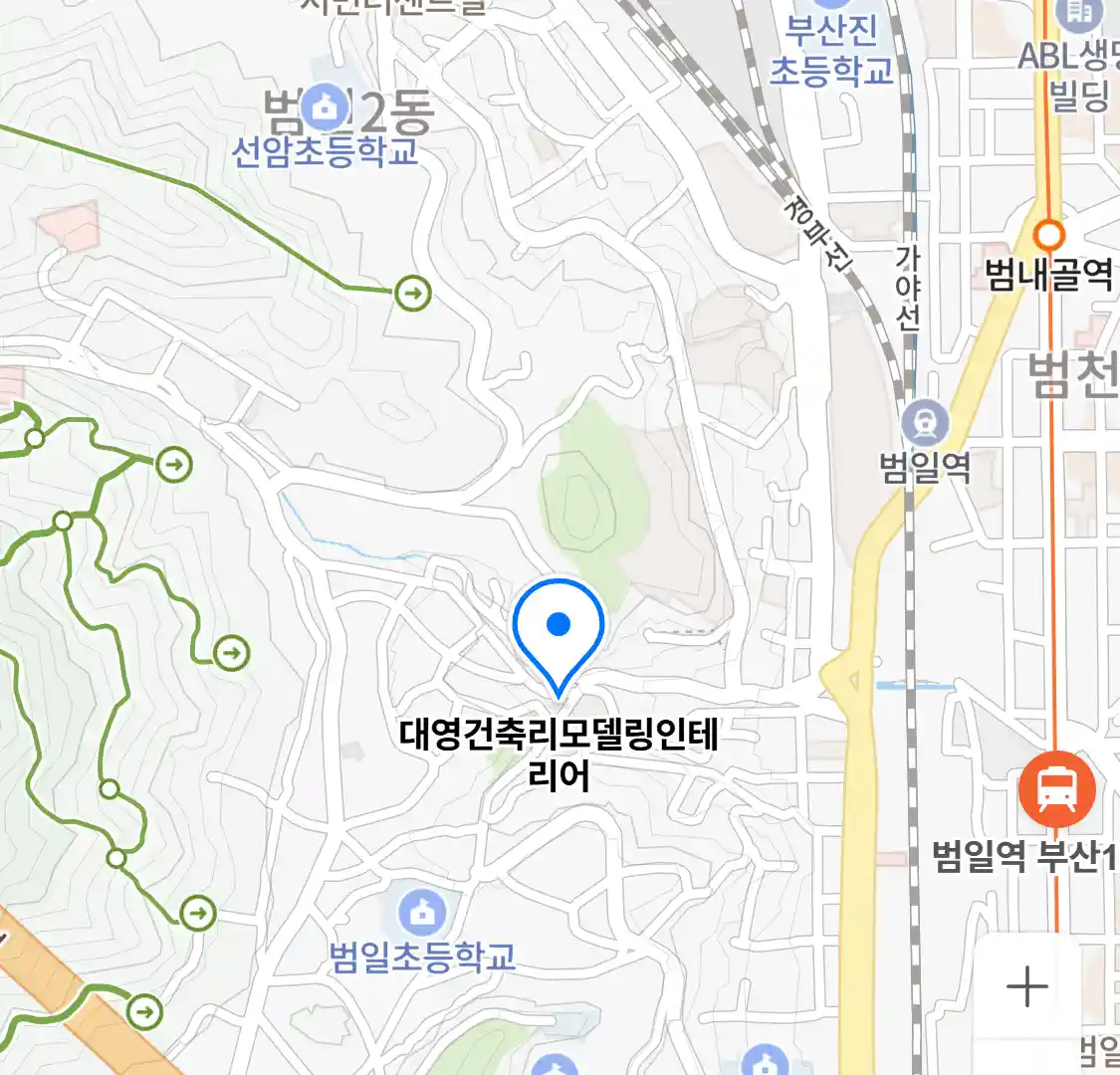대영건축리모델링인테리어 위치