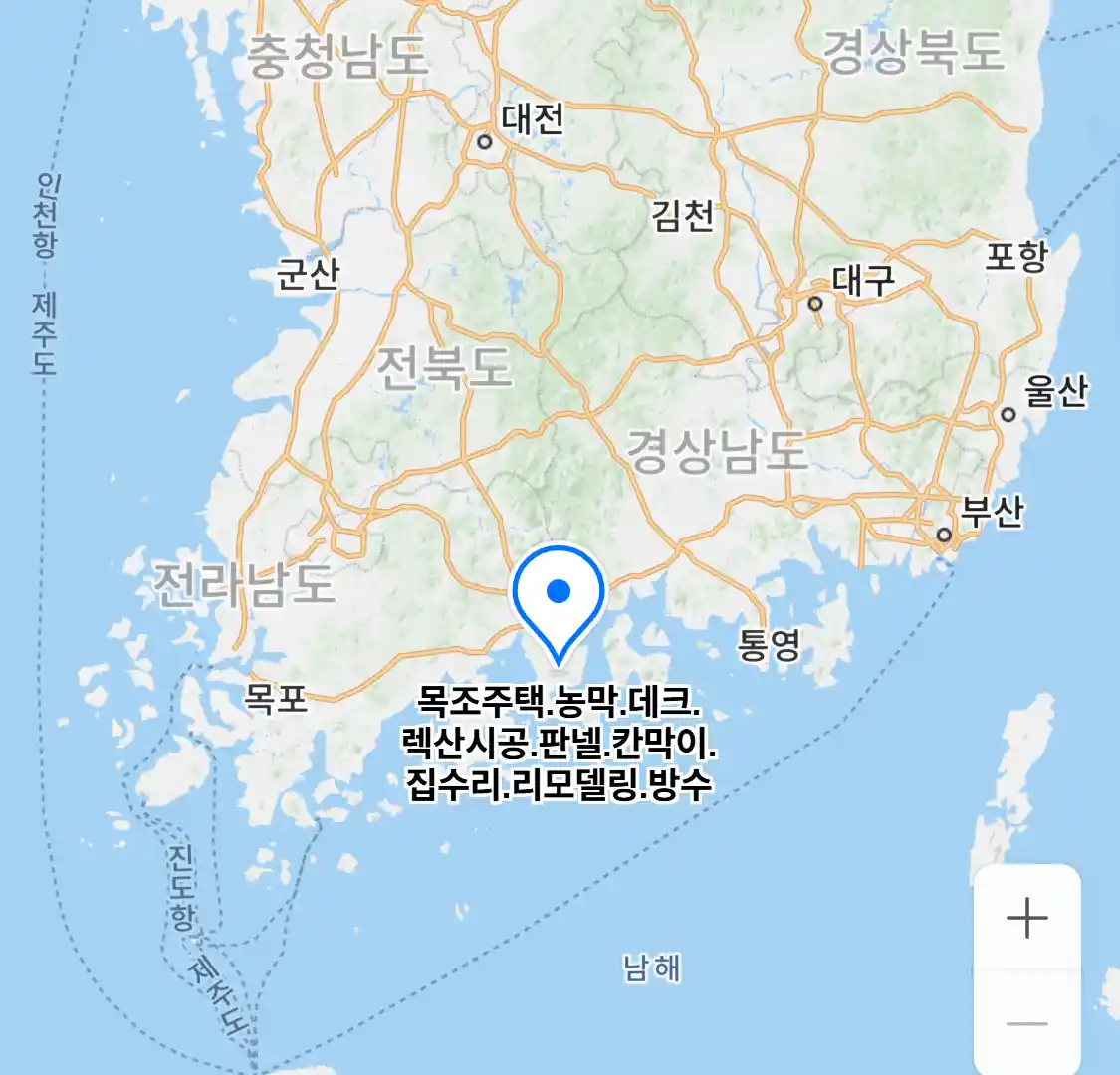 목조주택.농막.데크.렉산시공.판넬.칸막이.집수리.리모델링.방수 (안산동) 위치