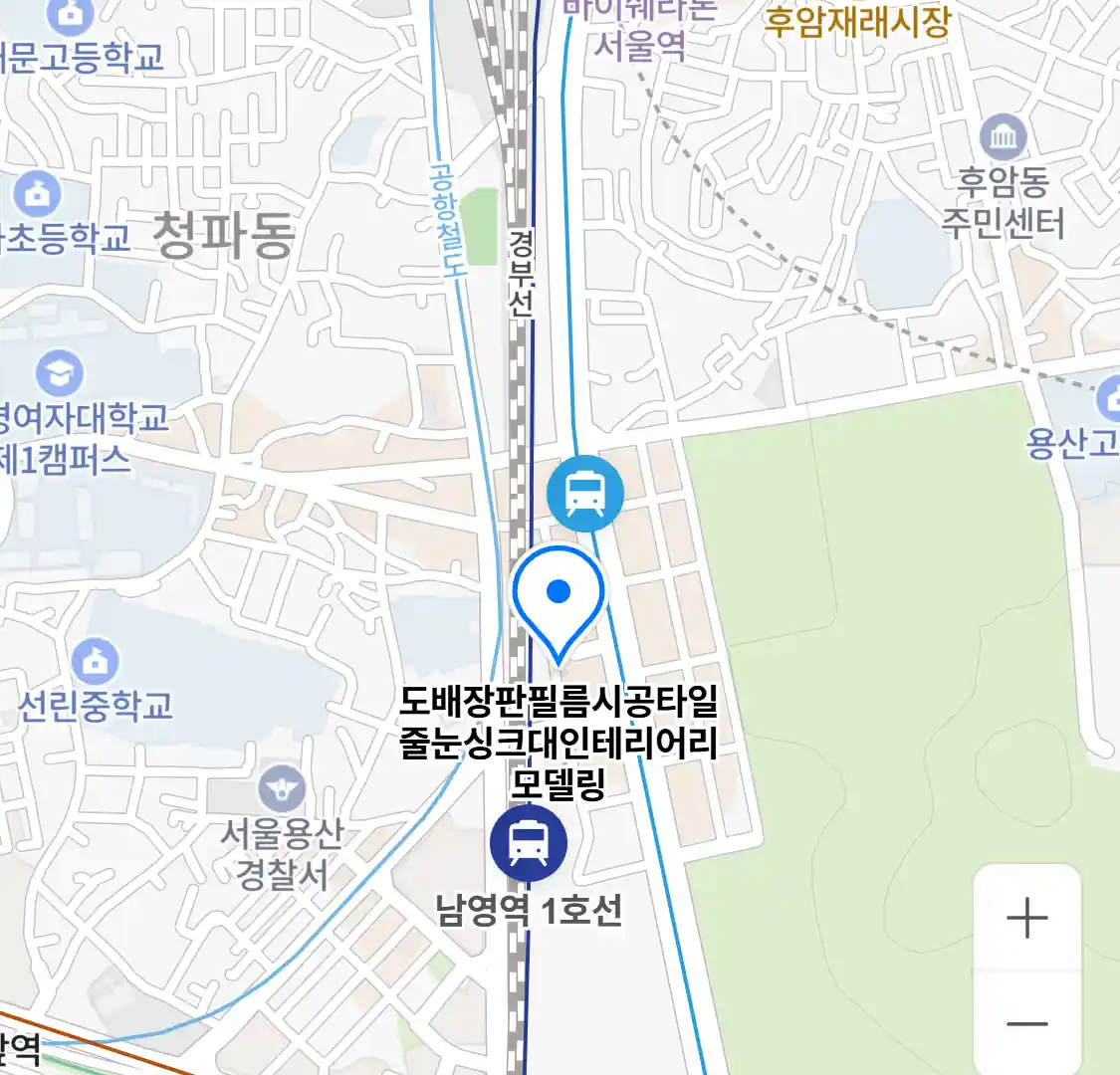 도배장판필름시공타일줄눈싱크대인테리어리모델링 위치