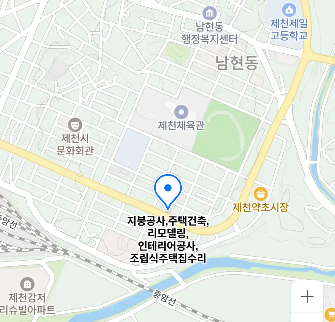 지붕공사,주택건축,리모델링,인테리어공사,조립식주택집수리 위치