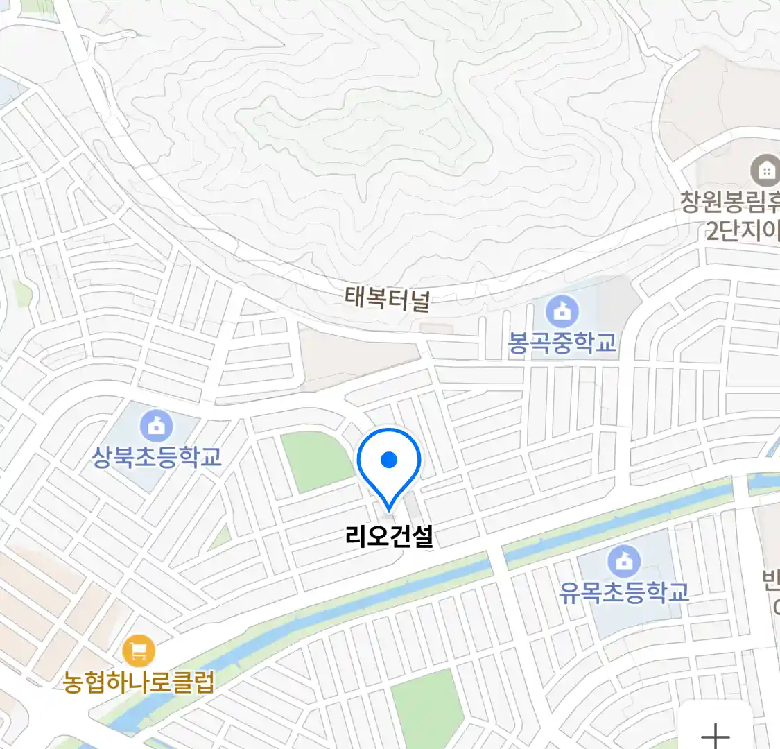 리오건설 위치