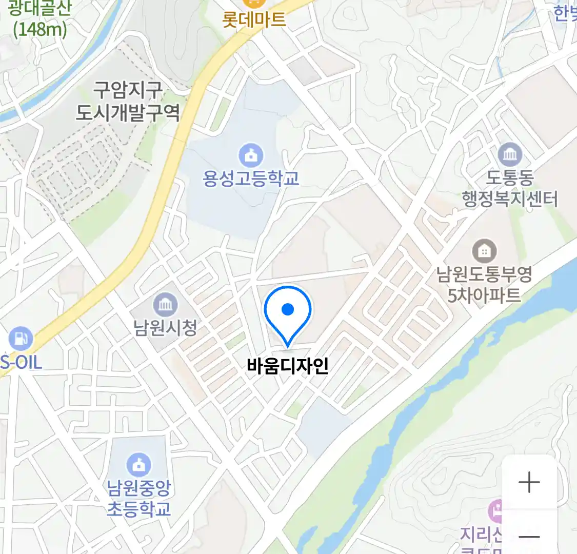 바움디자인 위치
