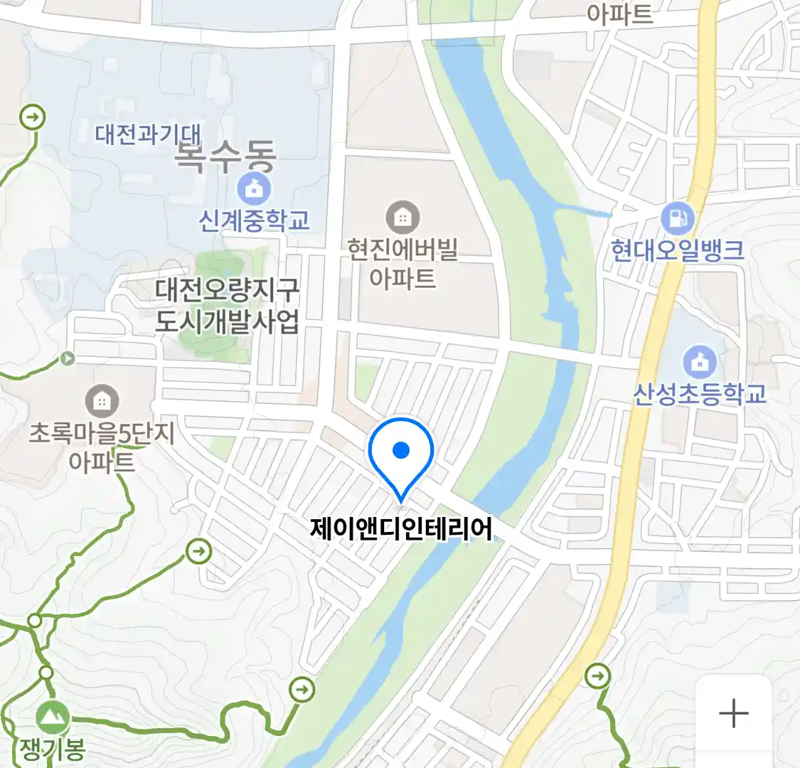 제이앤디인테리어 위치