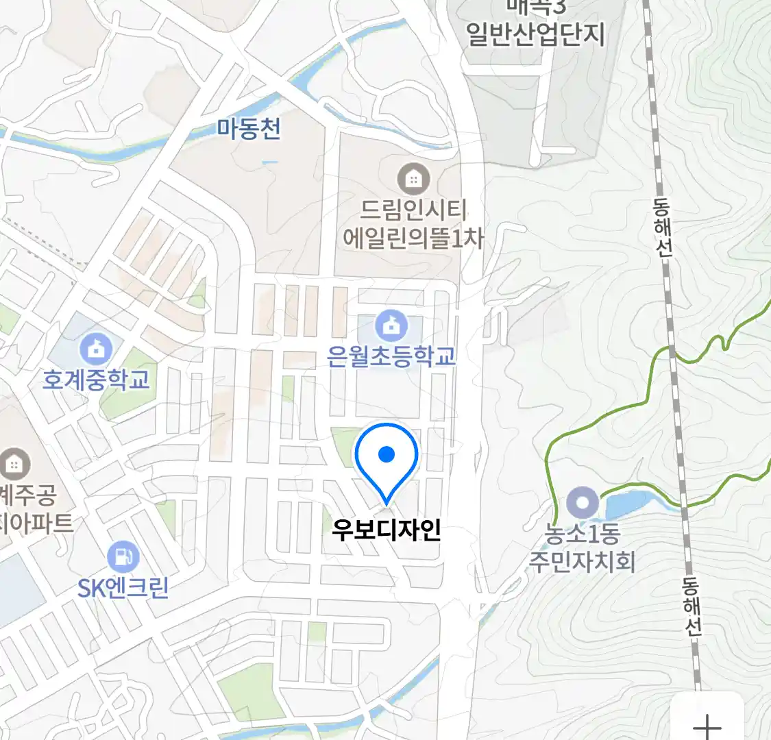 우보디자인 위치
