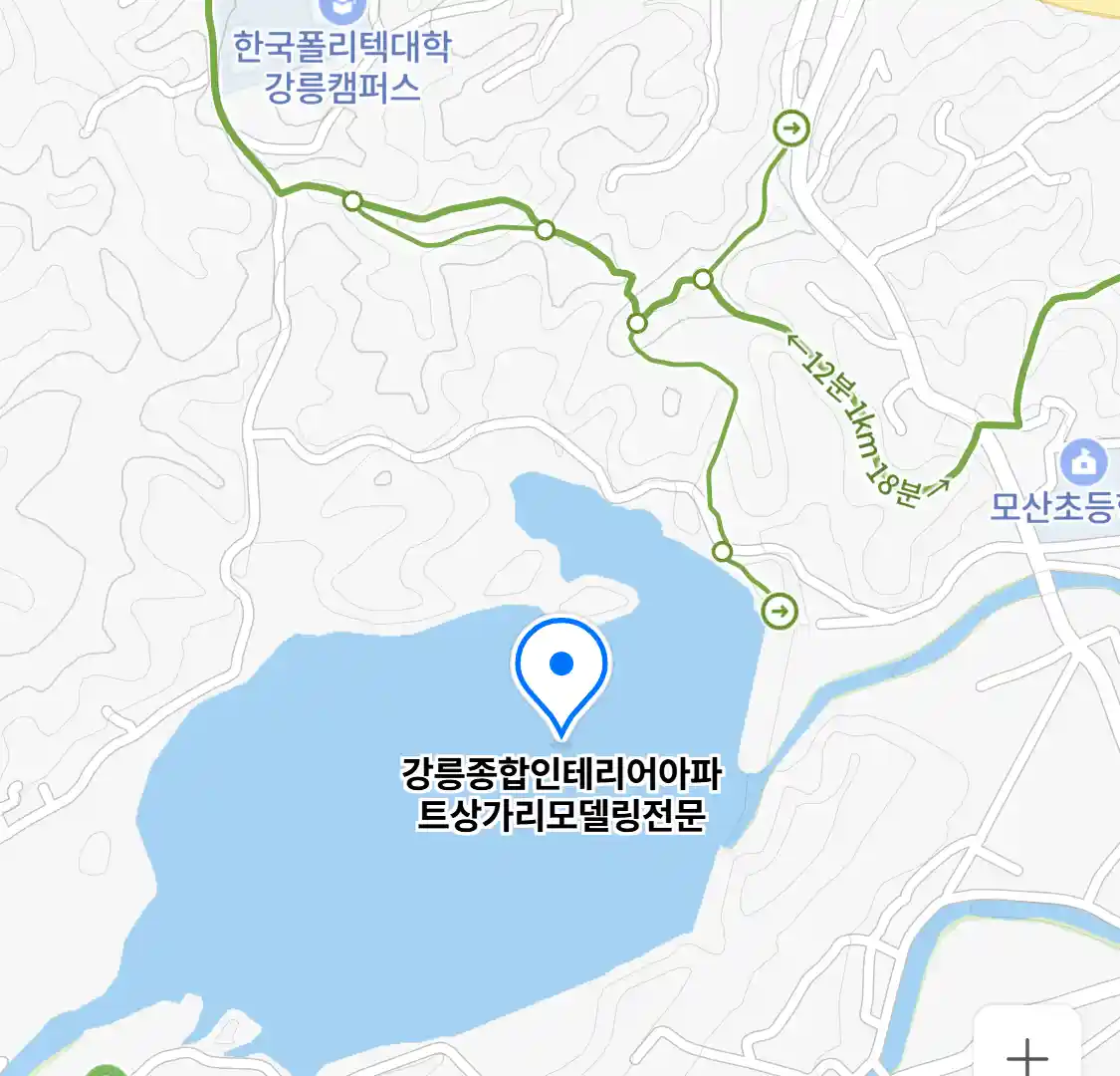 강릉종합인테리어아파트상가리모델링전문 위치