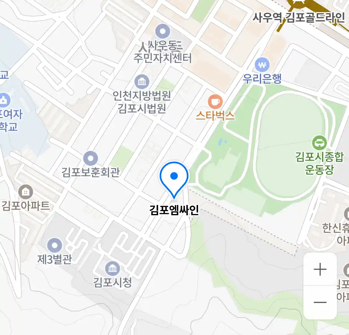 김포엠싸인 위치