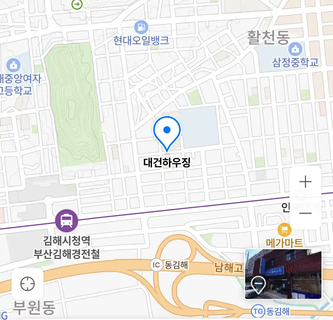 대건하우징 지도