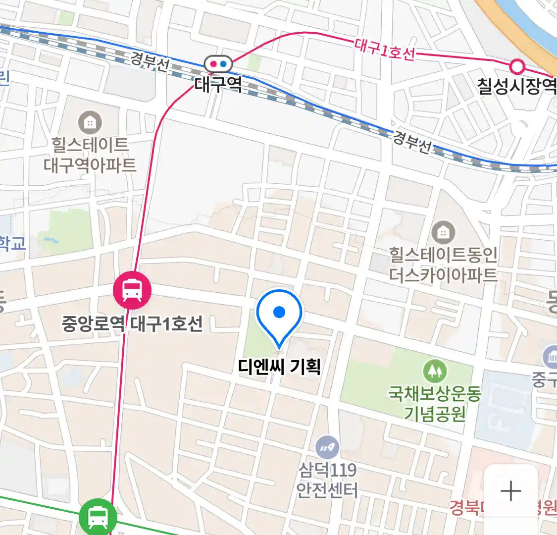 디엔씨 기획 위치