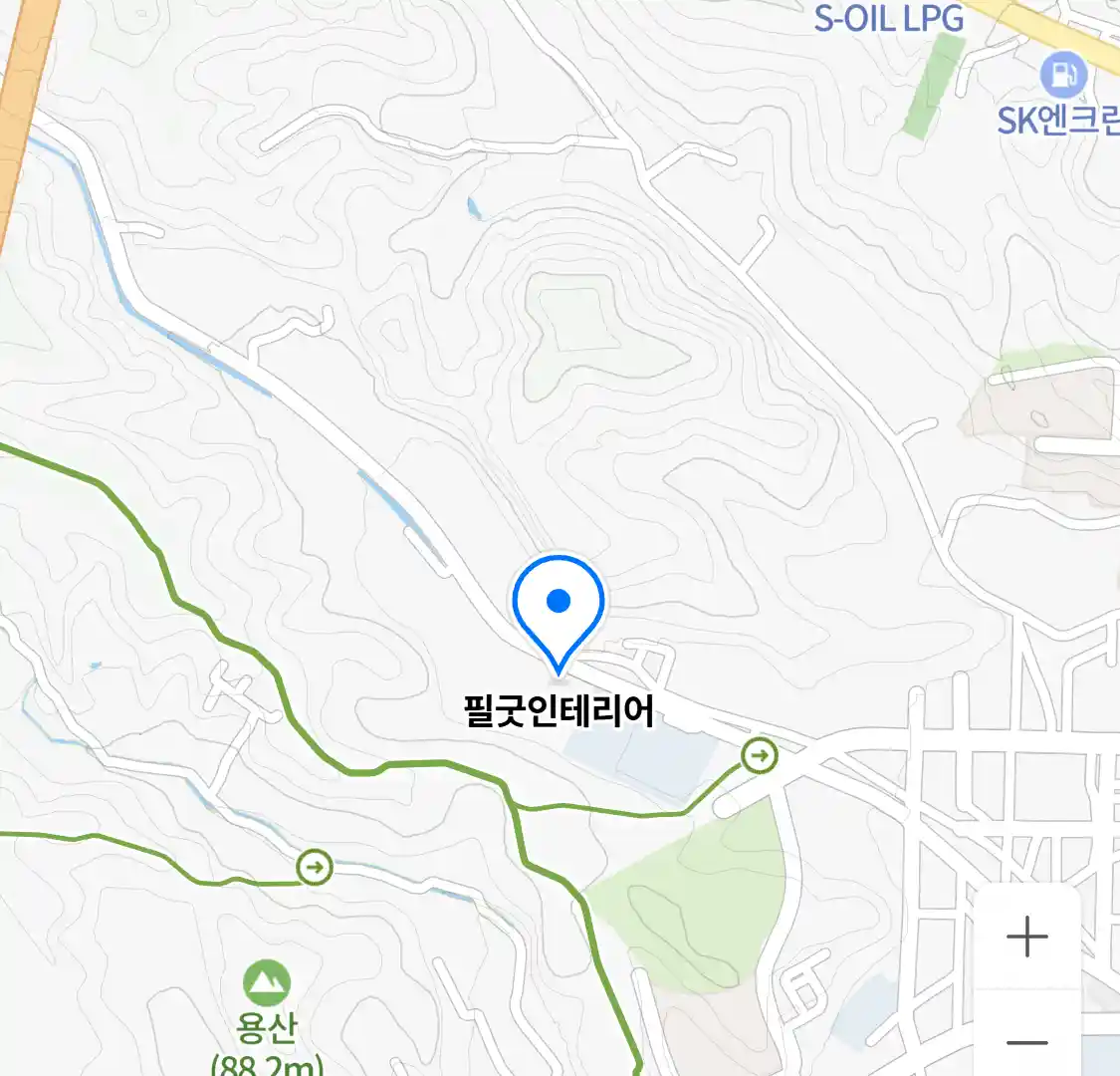 필굿인테리어 위치