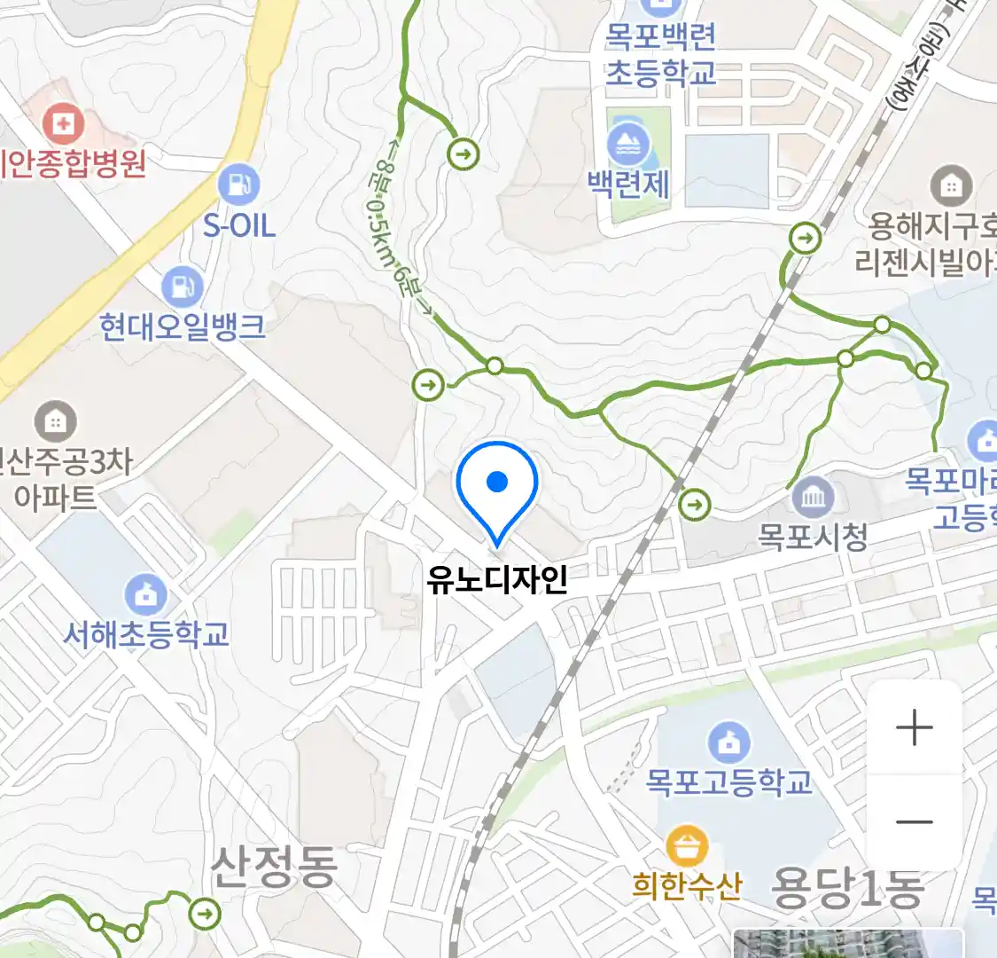 유노디자인 위치