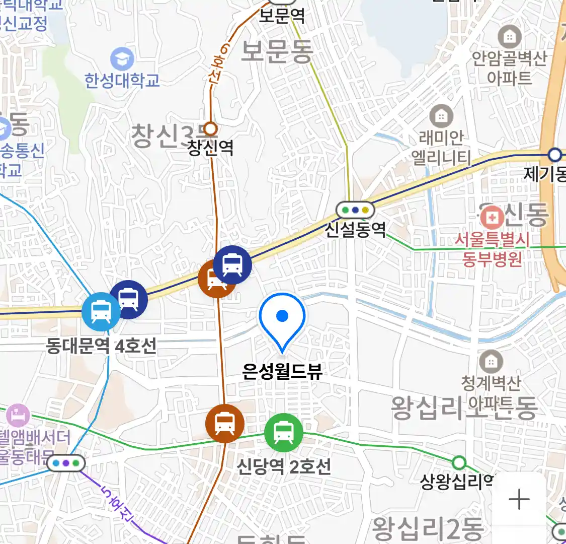 은성월드뷰 위치