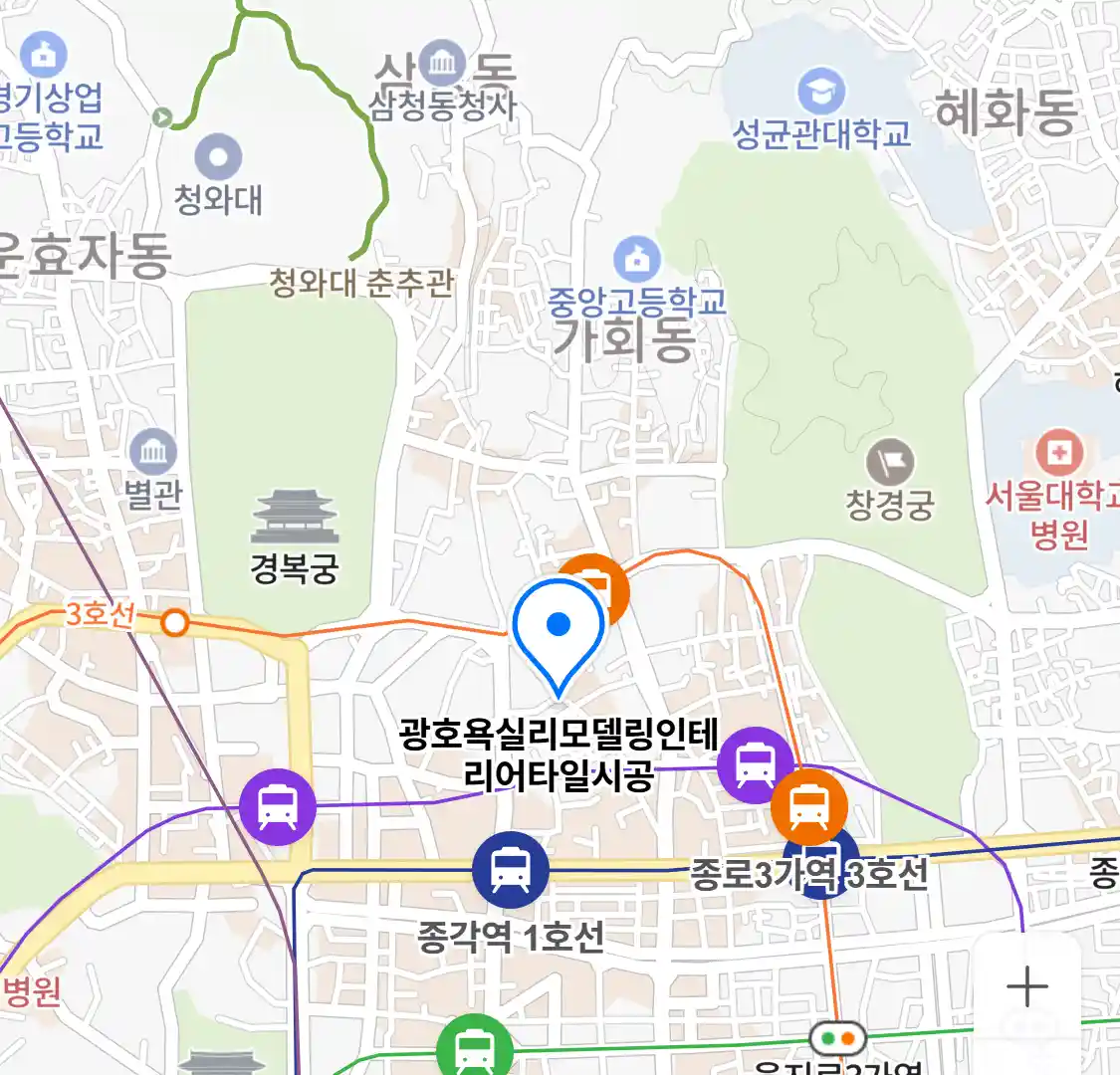 광호욕실리모델링인테리어타일시공 위치