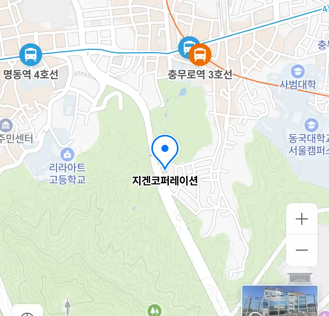 지겐코퍼레이션 위치
