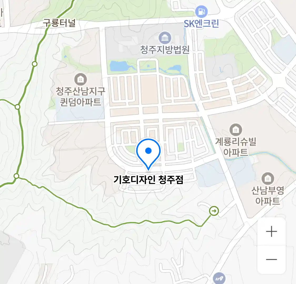 기호디자인 청주점 위치