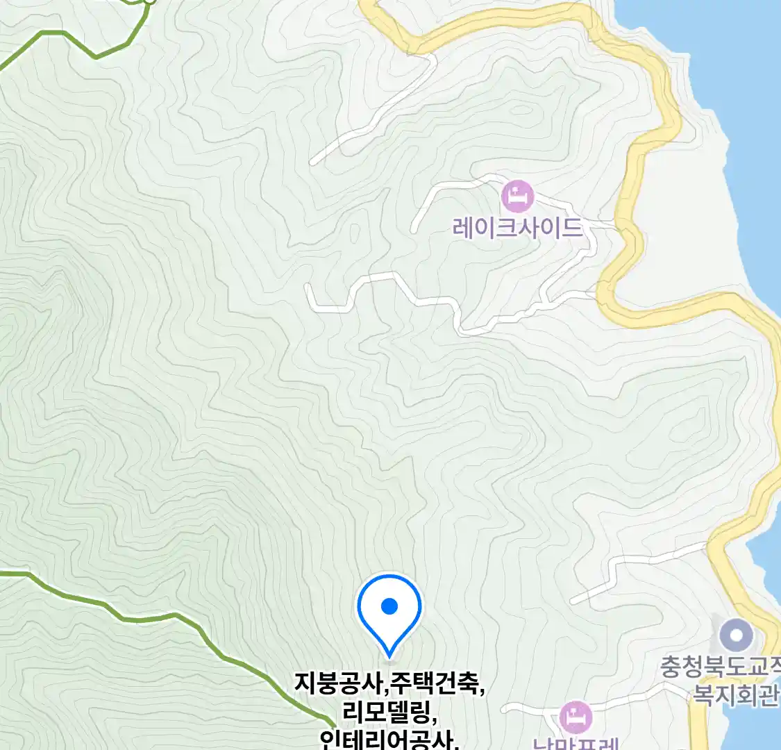 지붕공사,주택건축,리모델링,인테리어공사,조립식주택집수리 위치