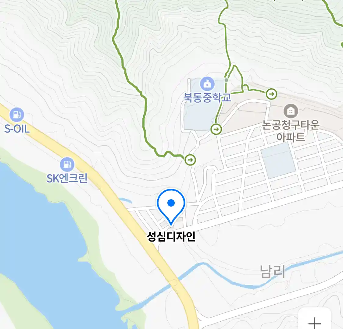 성심디자인 위치