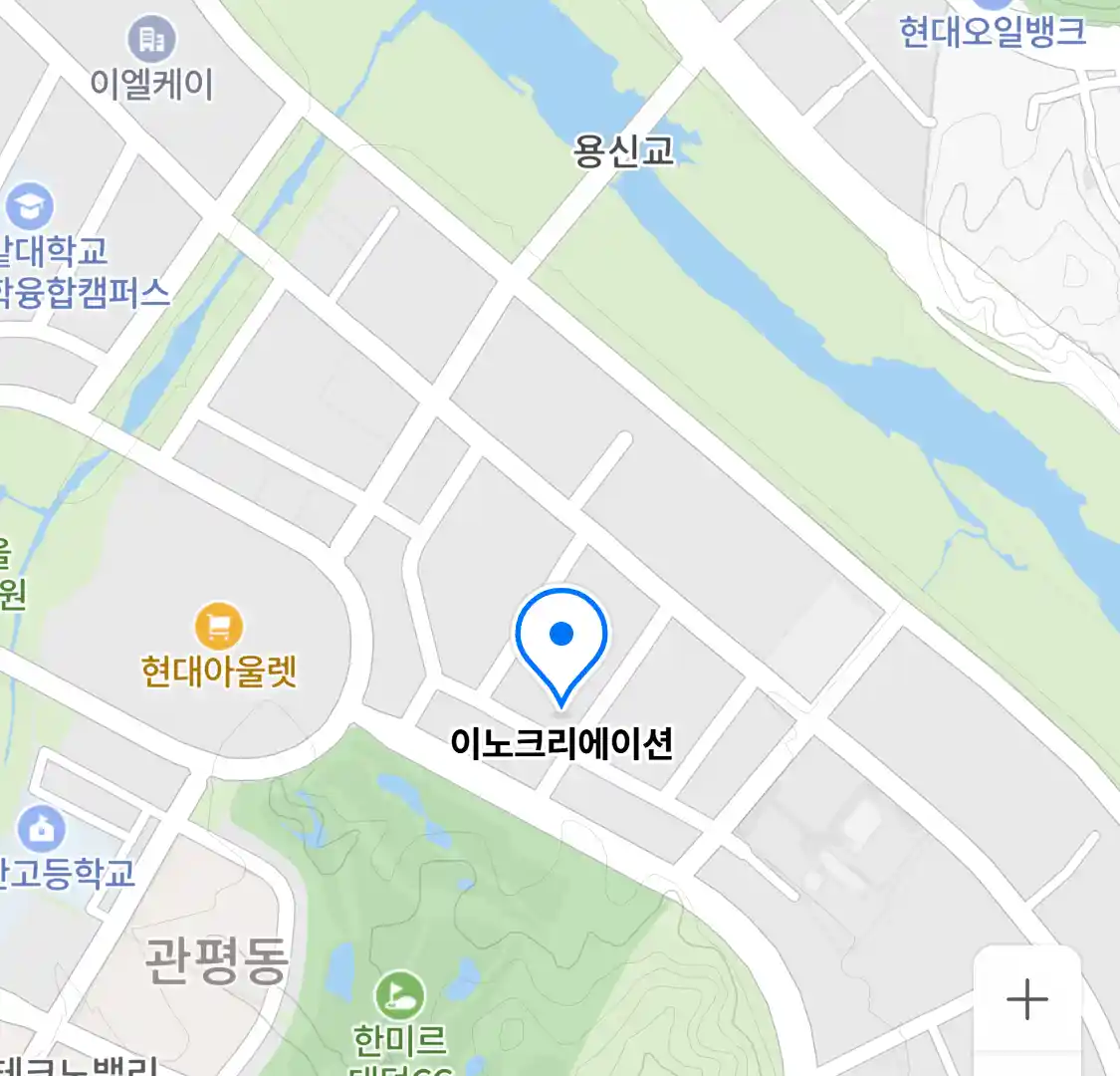 이노크리에이션 위치