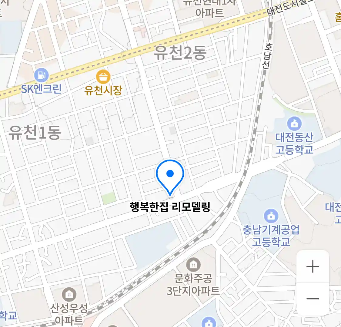 행복한집 리모델링 위치