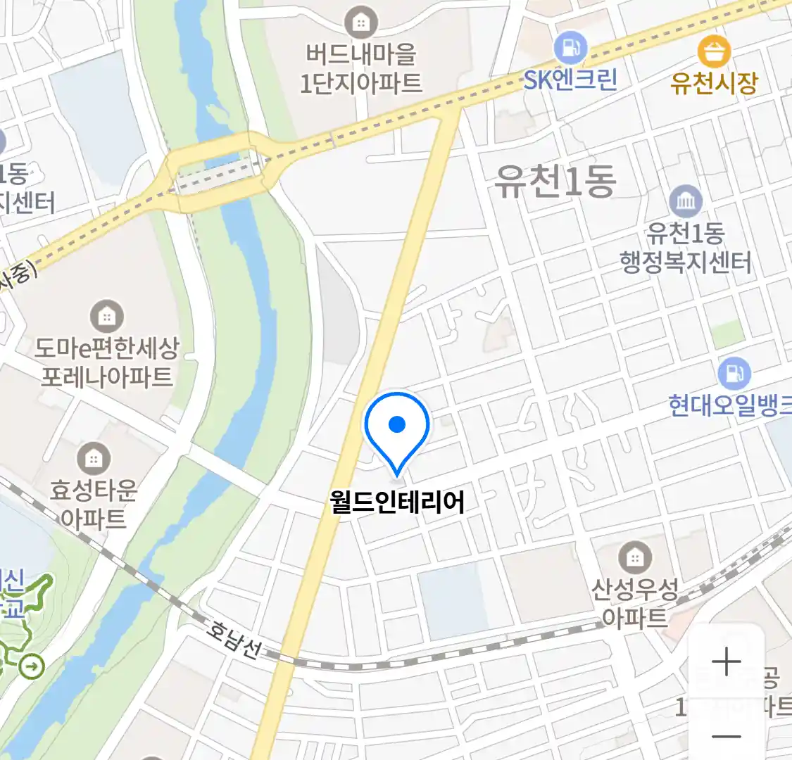 월드인테리어 위치