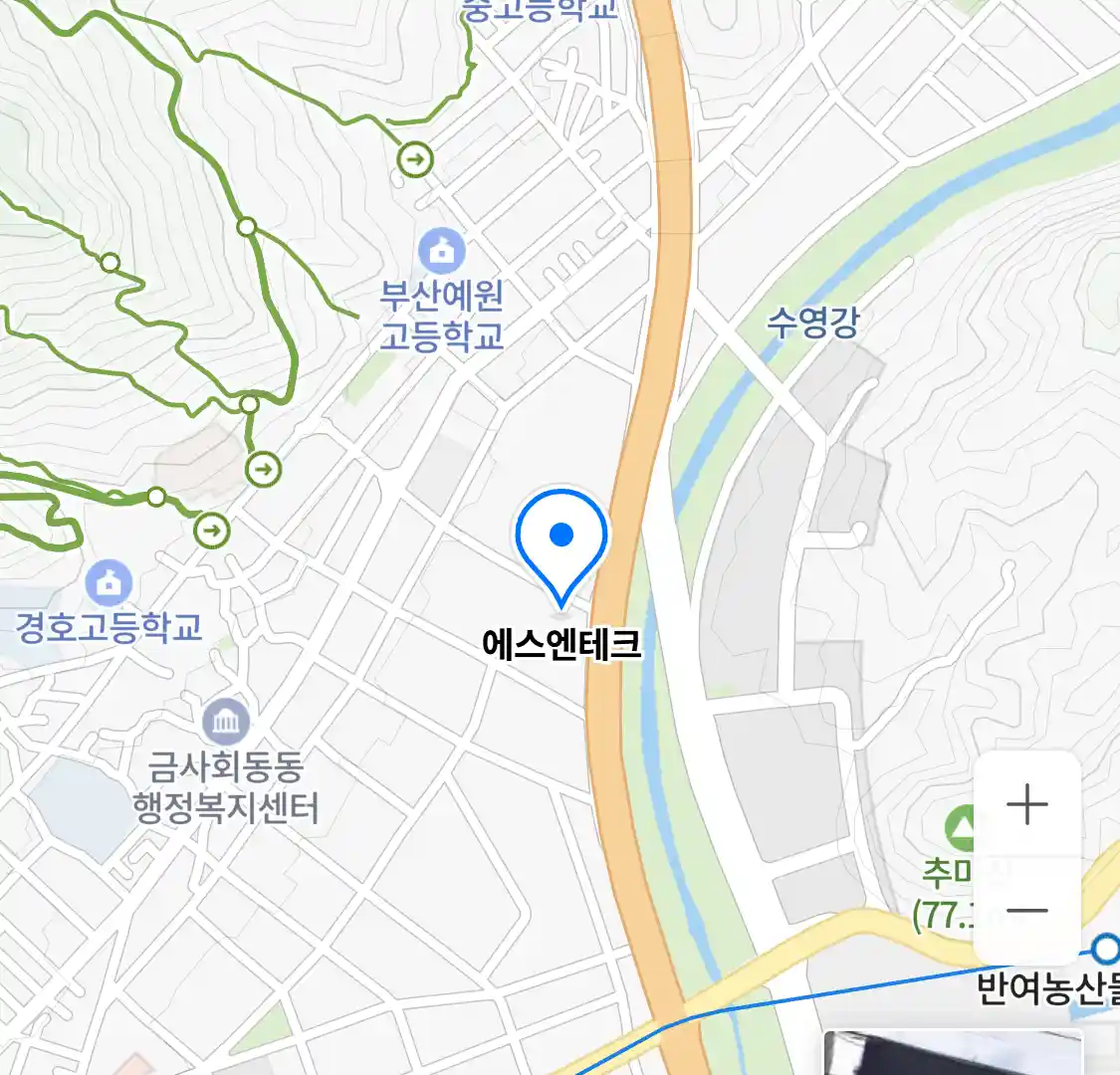 에스엔테크 위치