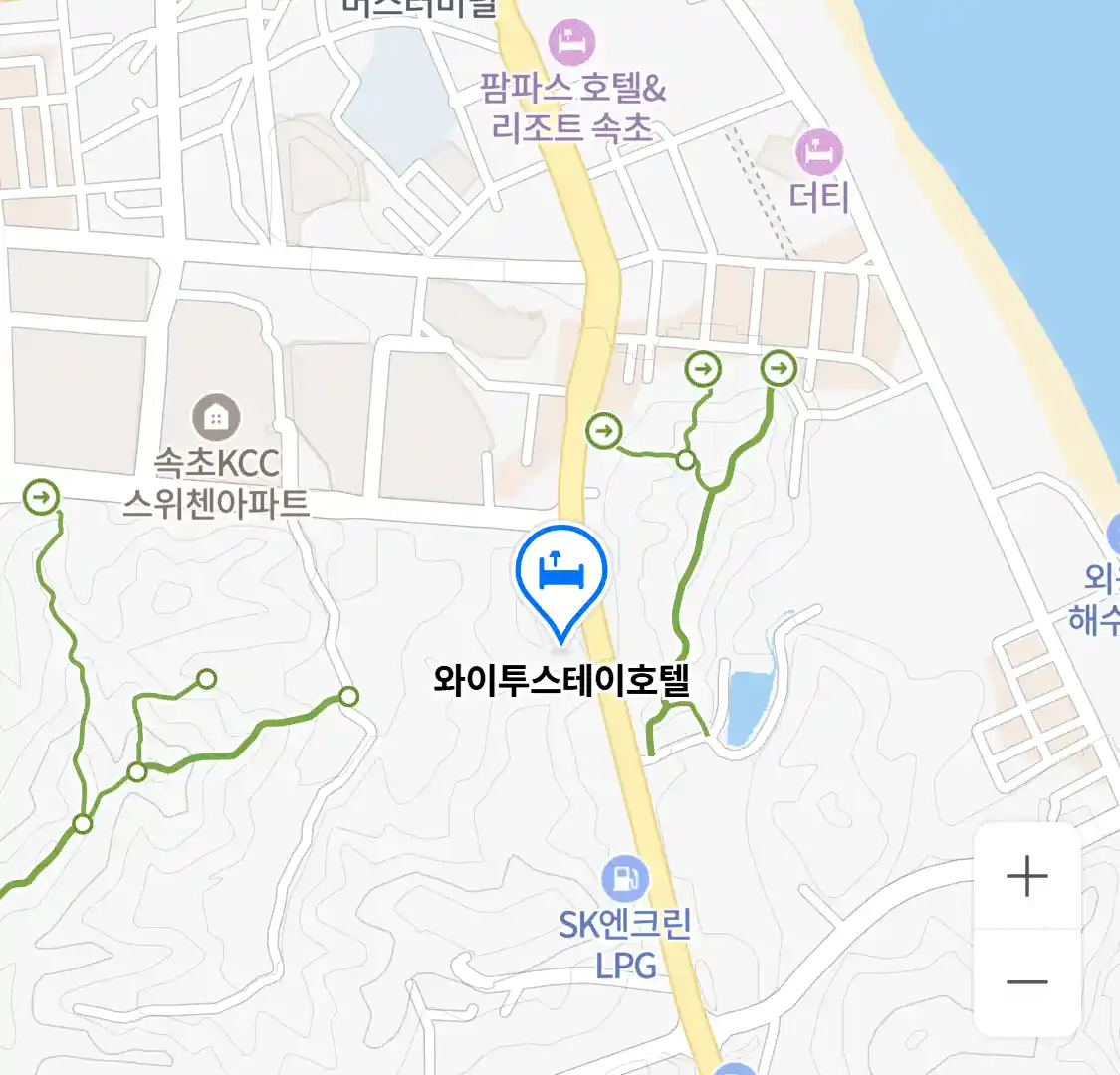 와이투스테이호텔 위치