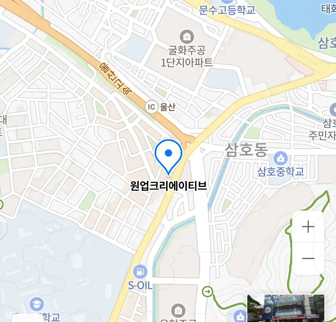 원업크리에이티브 위치