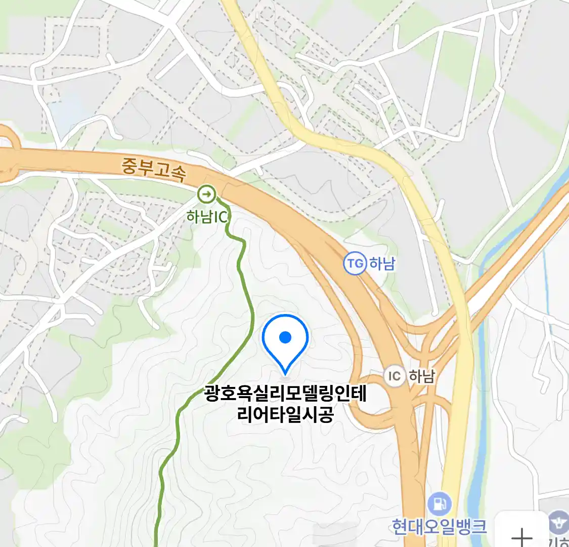 광호욕실리모델링인테리어타일시공 위치