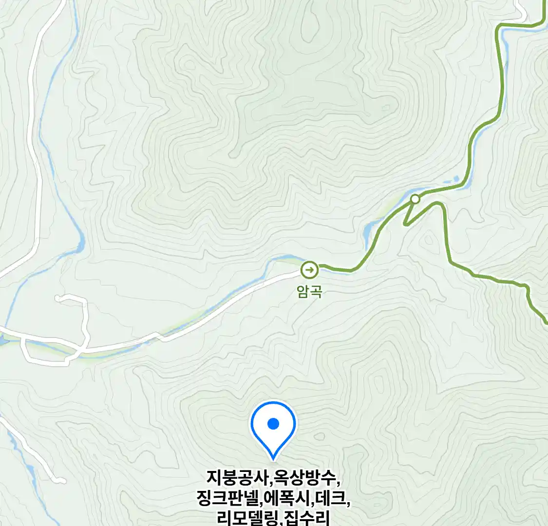 지붕공사,옥상방수,징크판넬,에폭시,데크,리모델링,집수리 위치