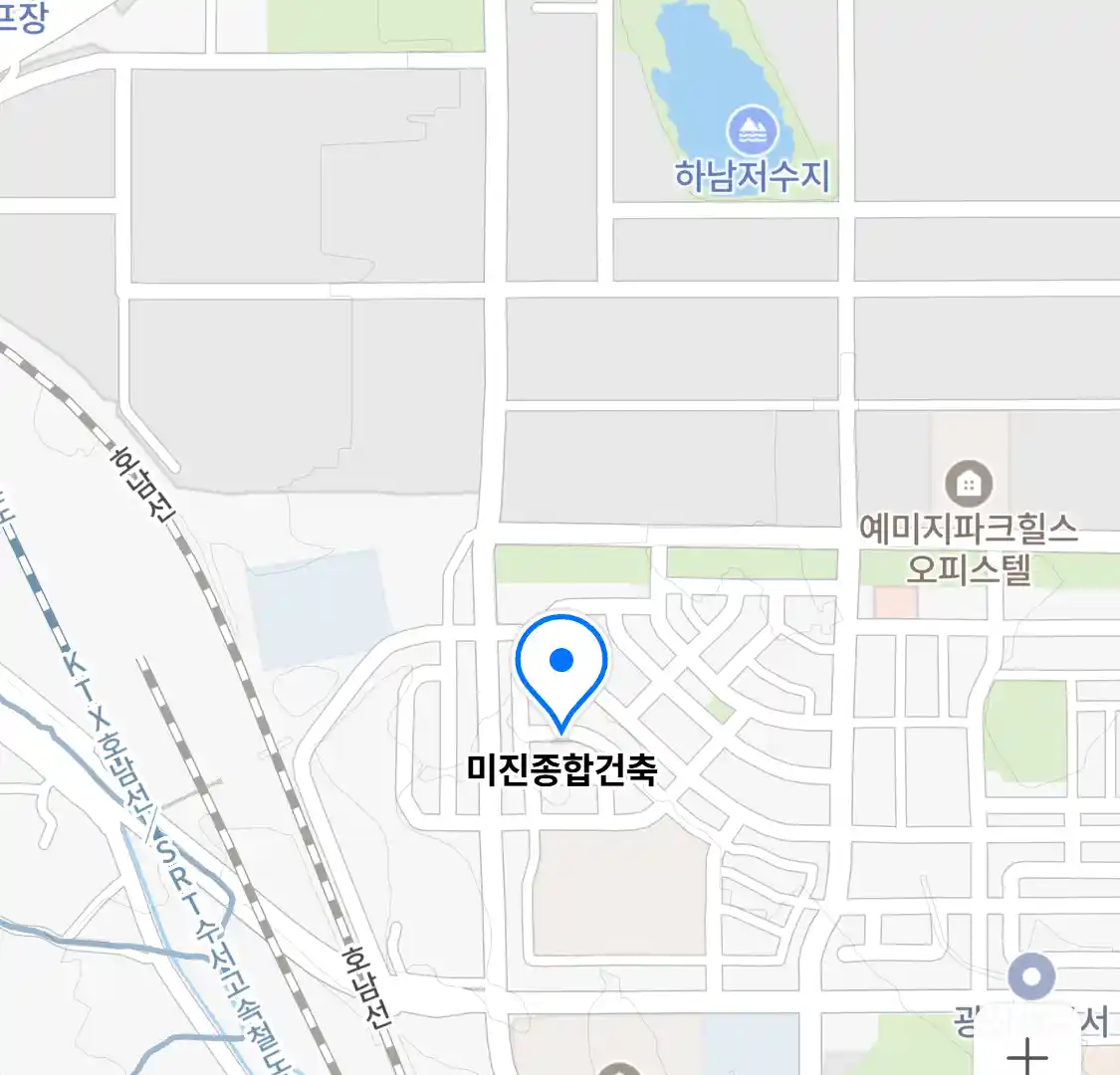 미진종합건축 위치