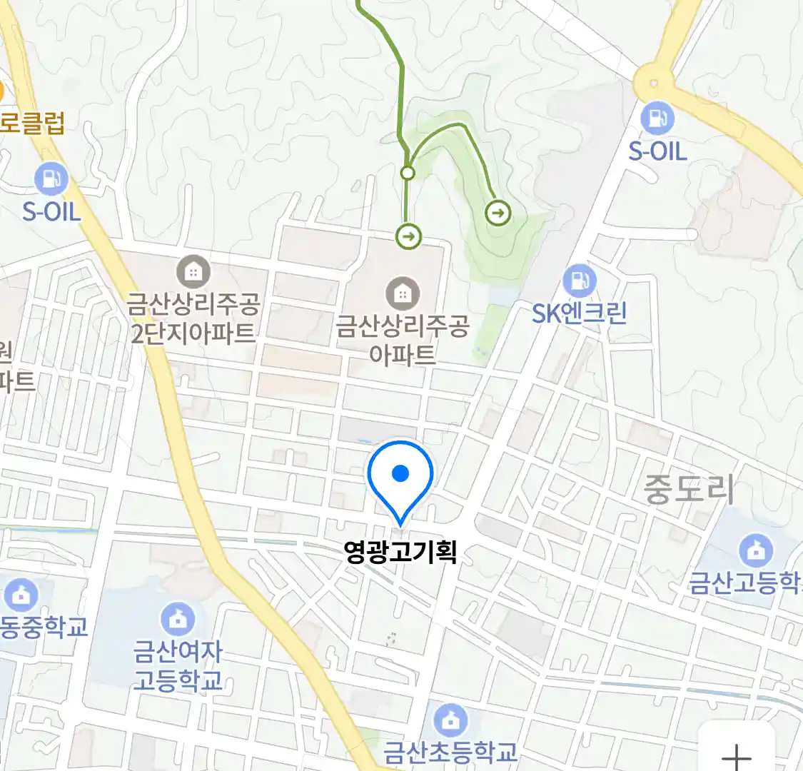 영광고기획 위치