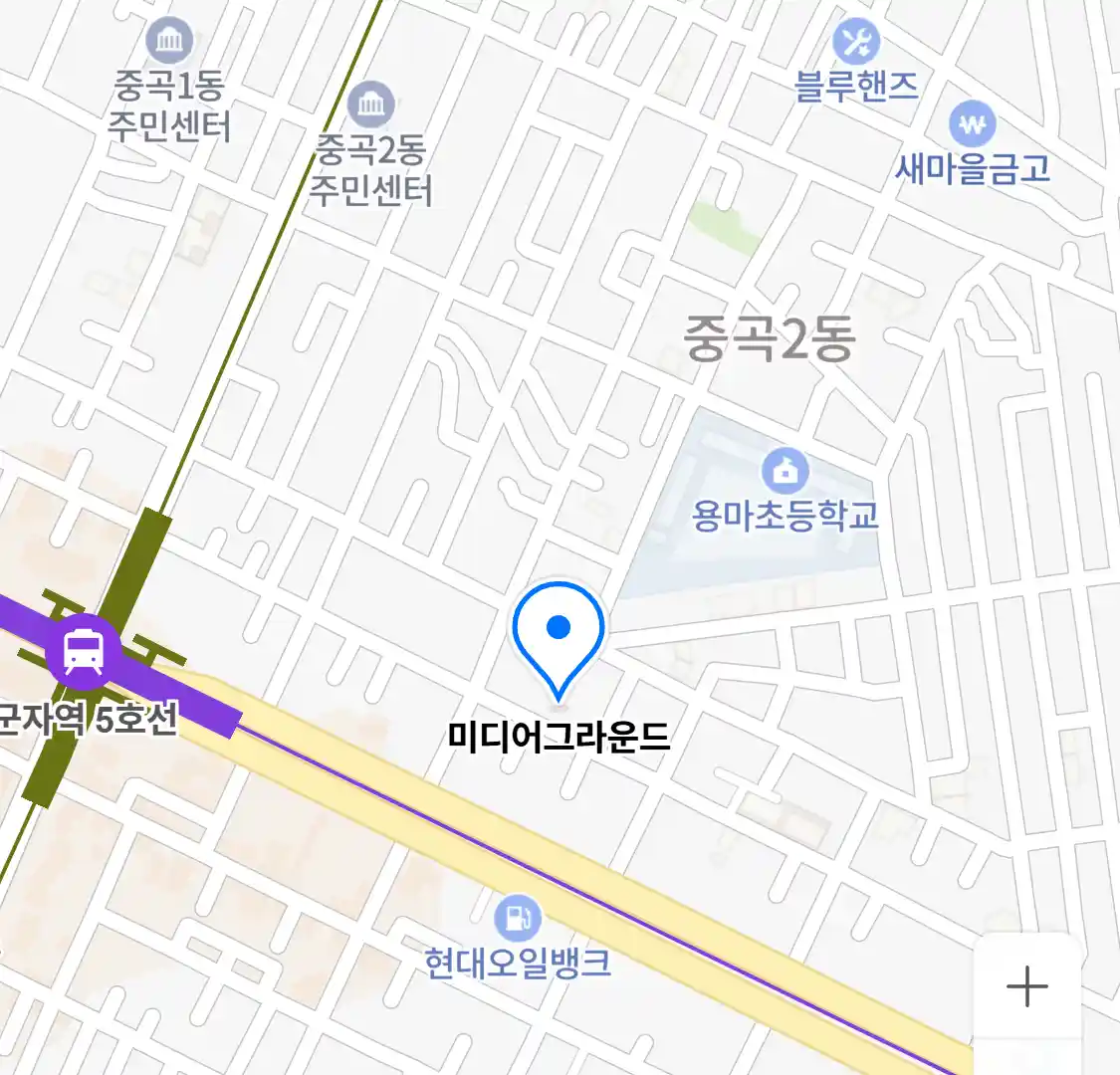 미디어그라운드 위치