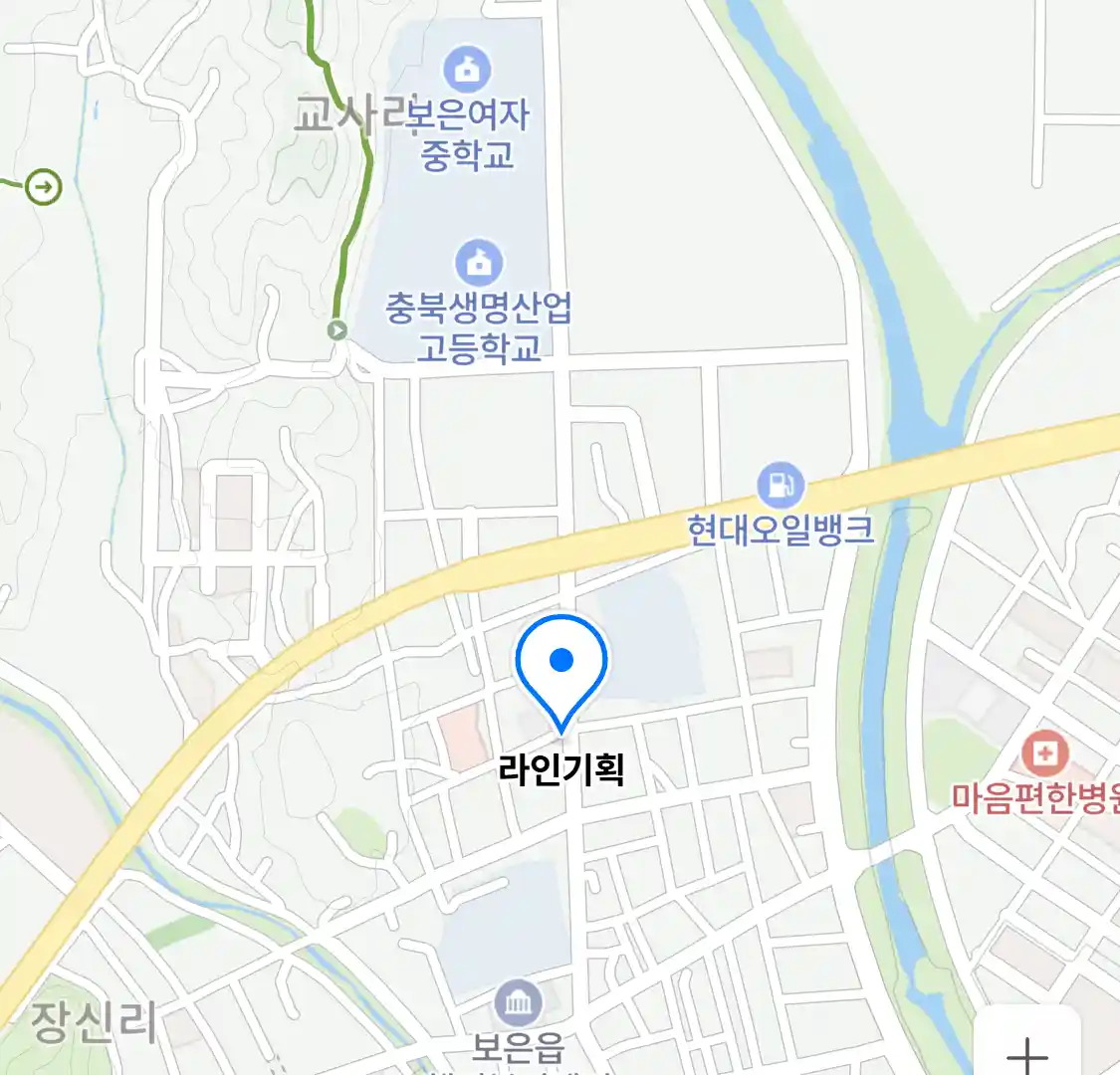 라인기획 위치