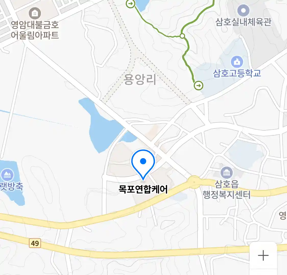 목포연합케어 위치