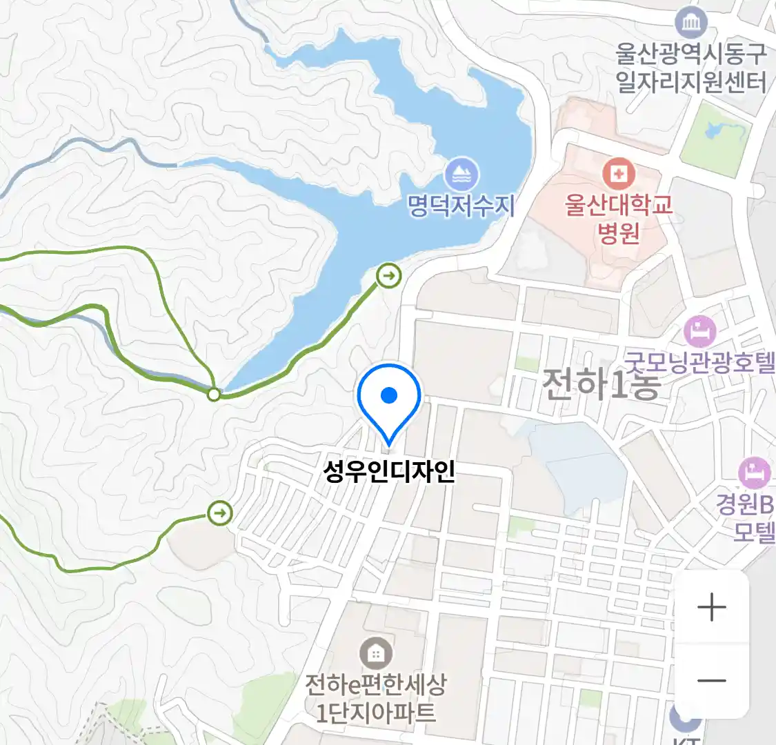 성우인디자인 위치