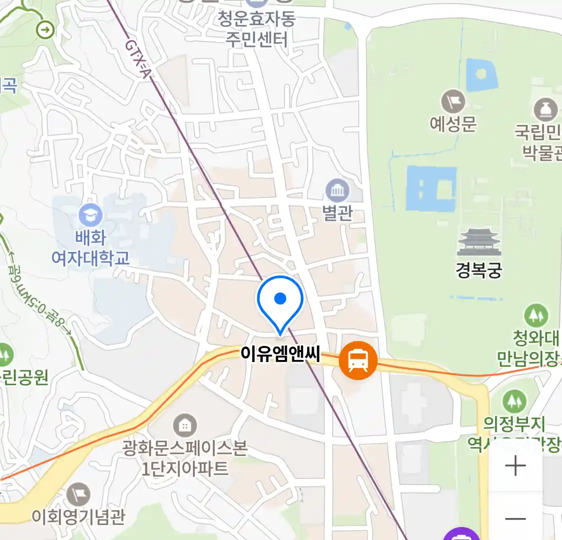 이유엠앤씨 위치