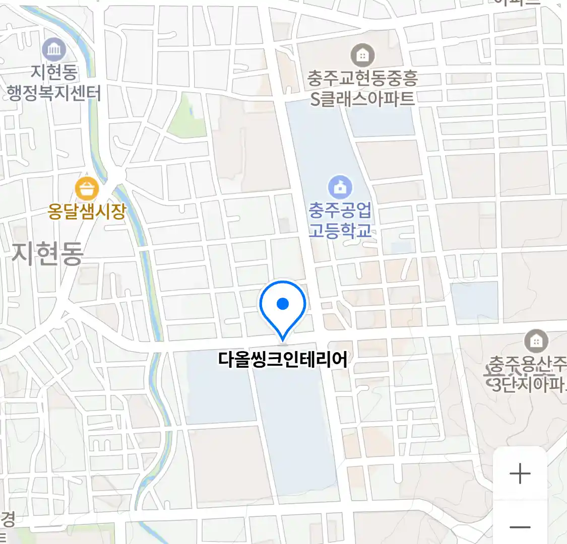 다올씽크인테리어 위치