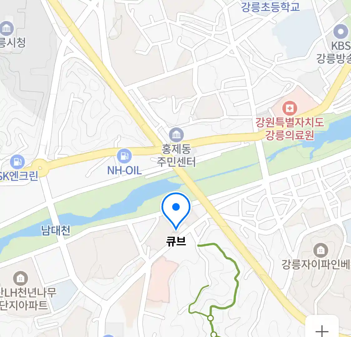 큐브 위치