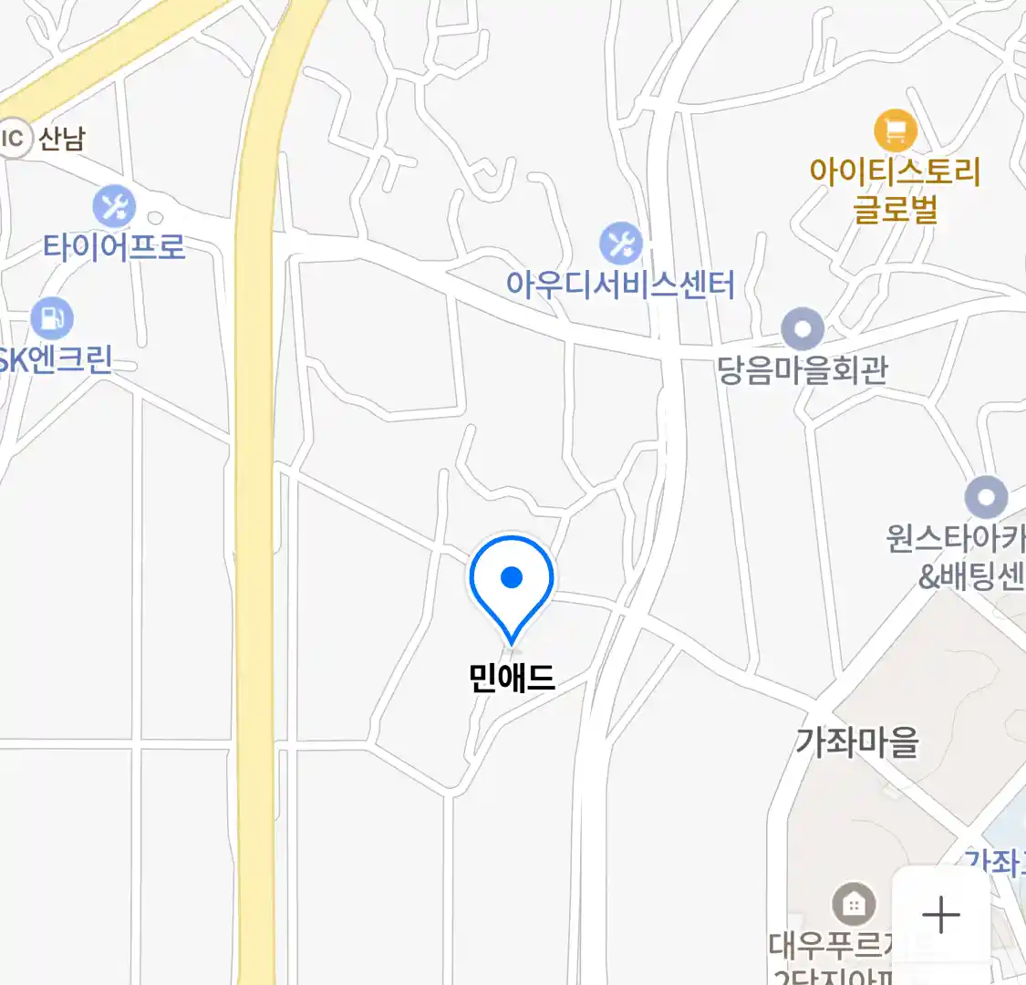 민애드 위치
