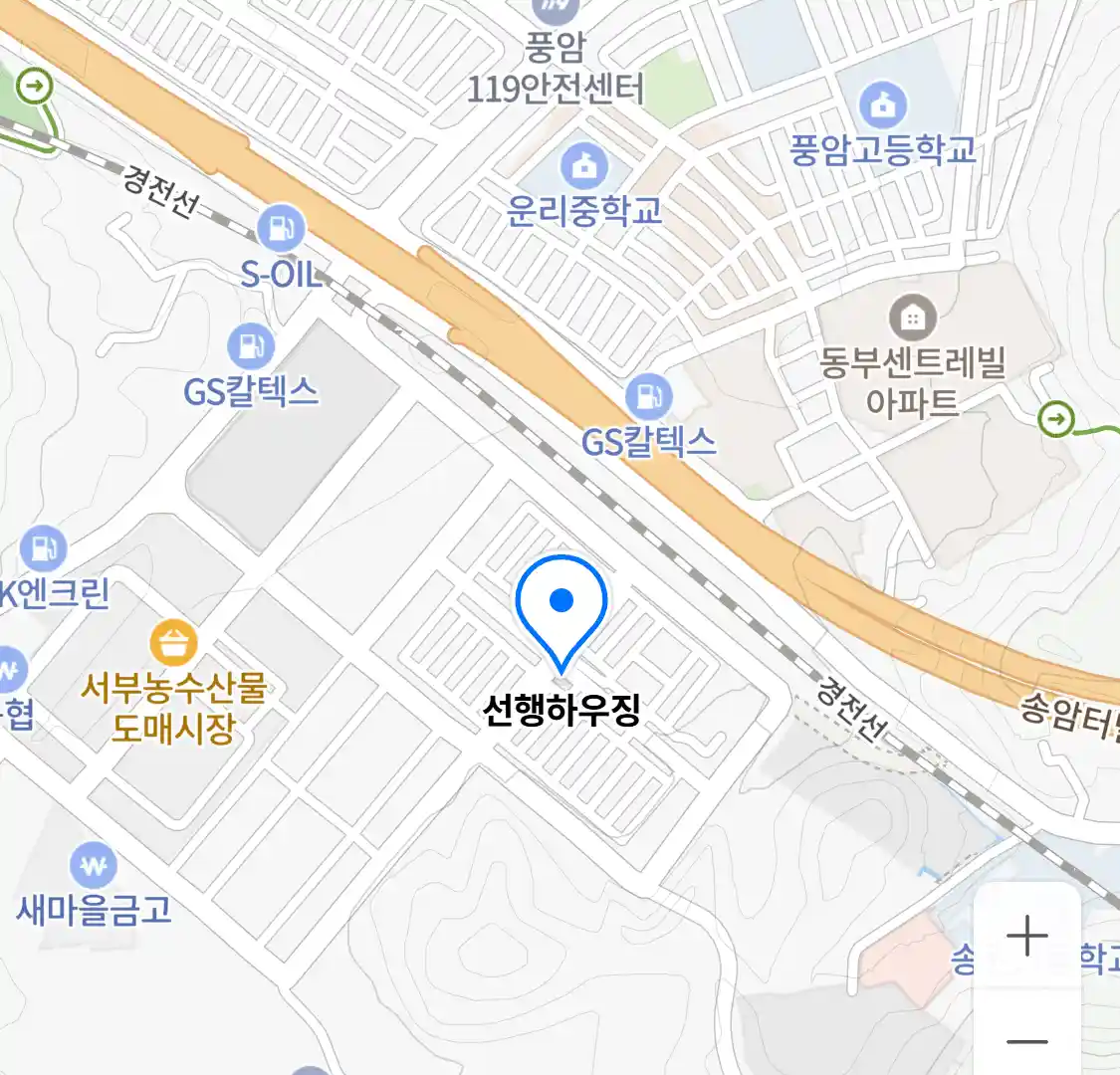 선행하우징 위치