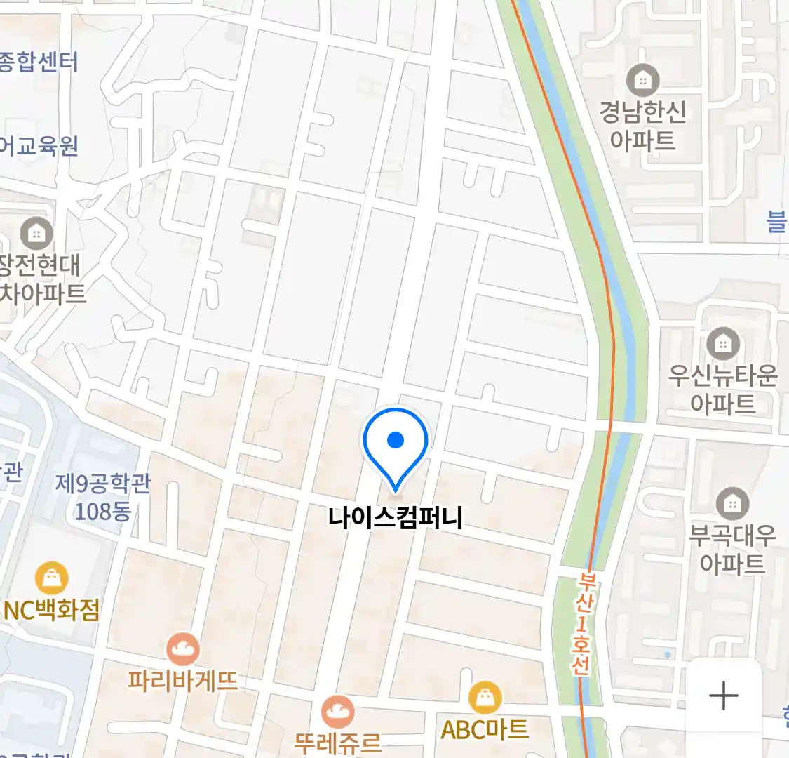 나이스컴퍼니 위치