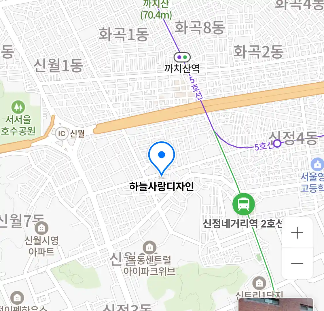 하늘사랑디자인 위치
