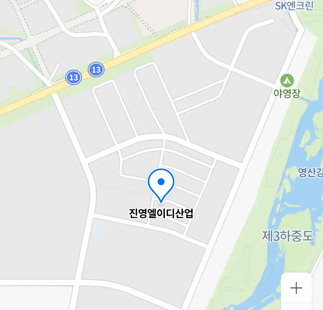 진영엘이디산업 위치