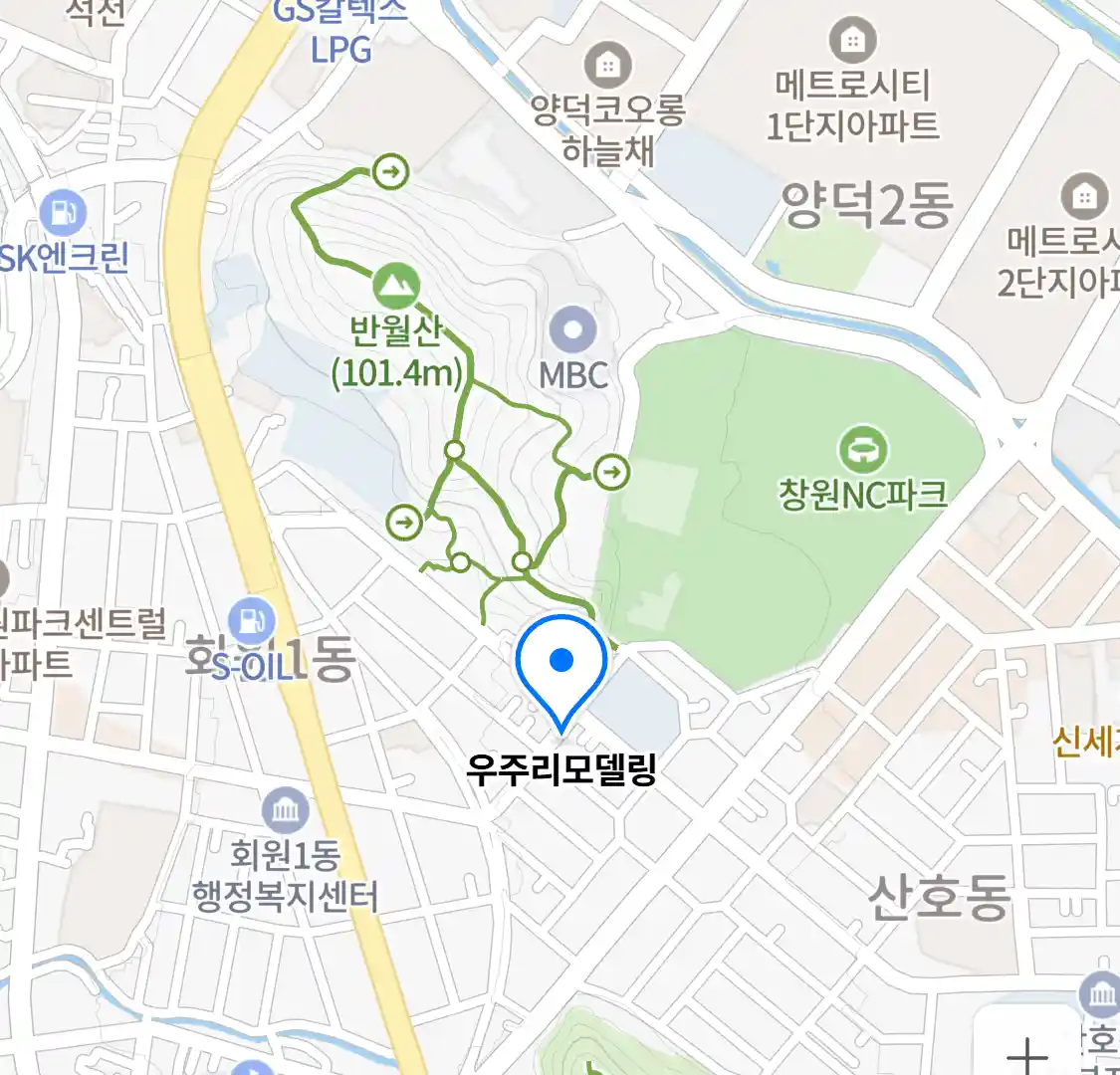 우주리모델링 위치