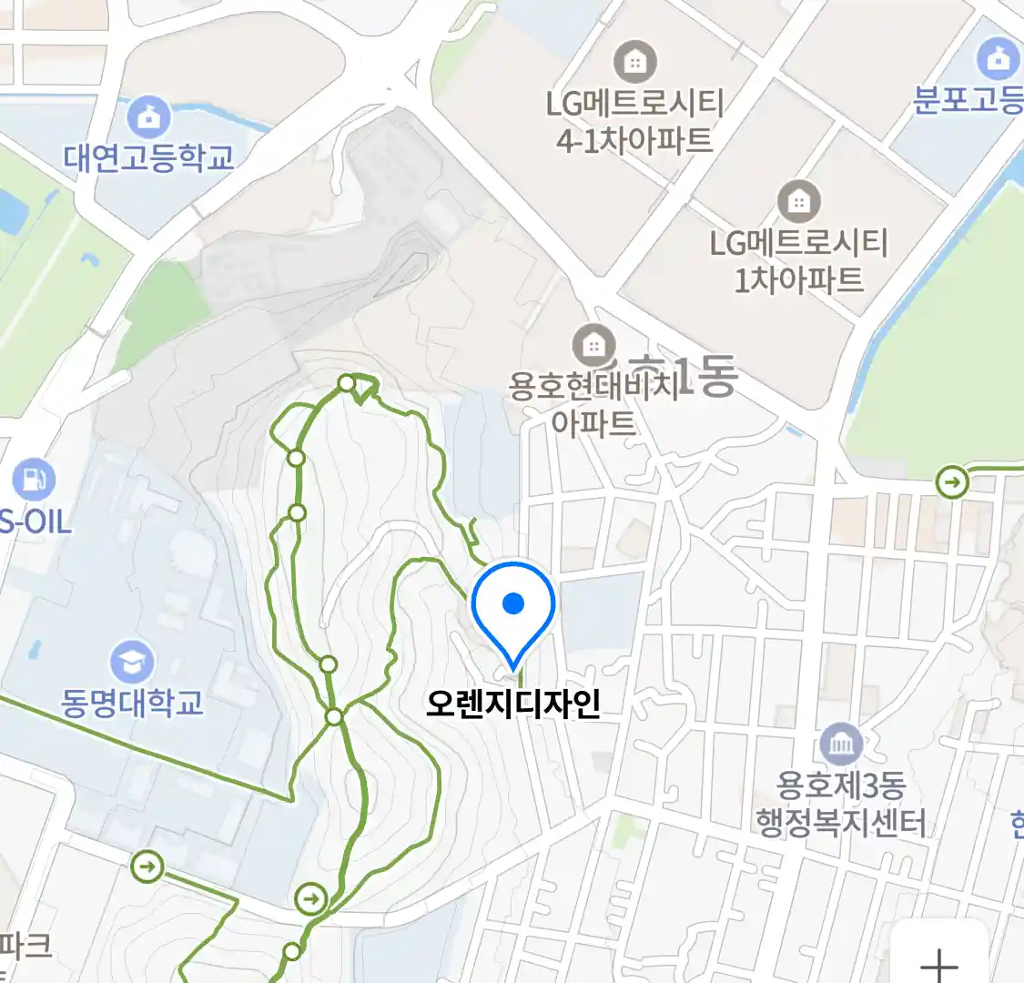 오렌지디자인 위치